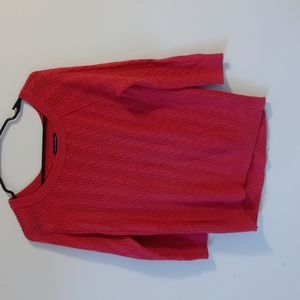 American Eagle pink knit top
